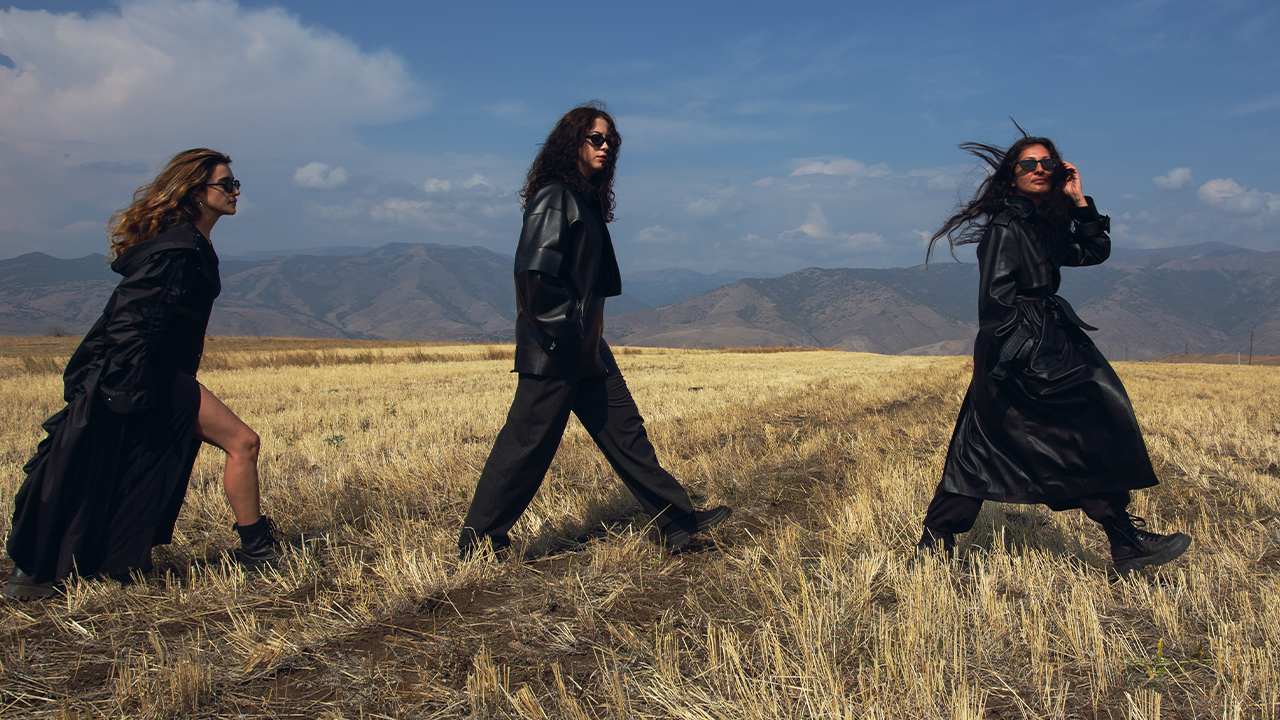 Ina Abrahamyan, Anna Vahrami, and Vanane Borian, Co-founders of DASEIN